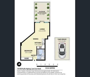 Large fully furnished studio - Photo 5
