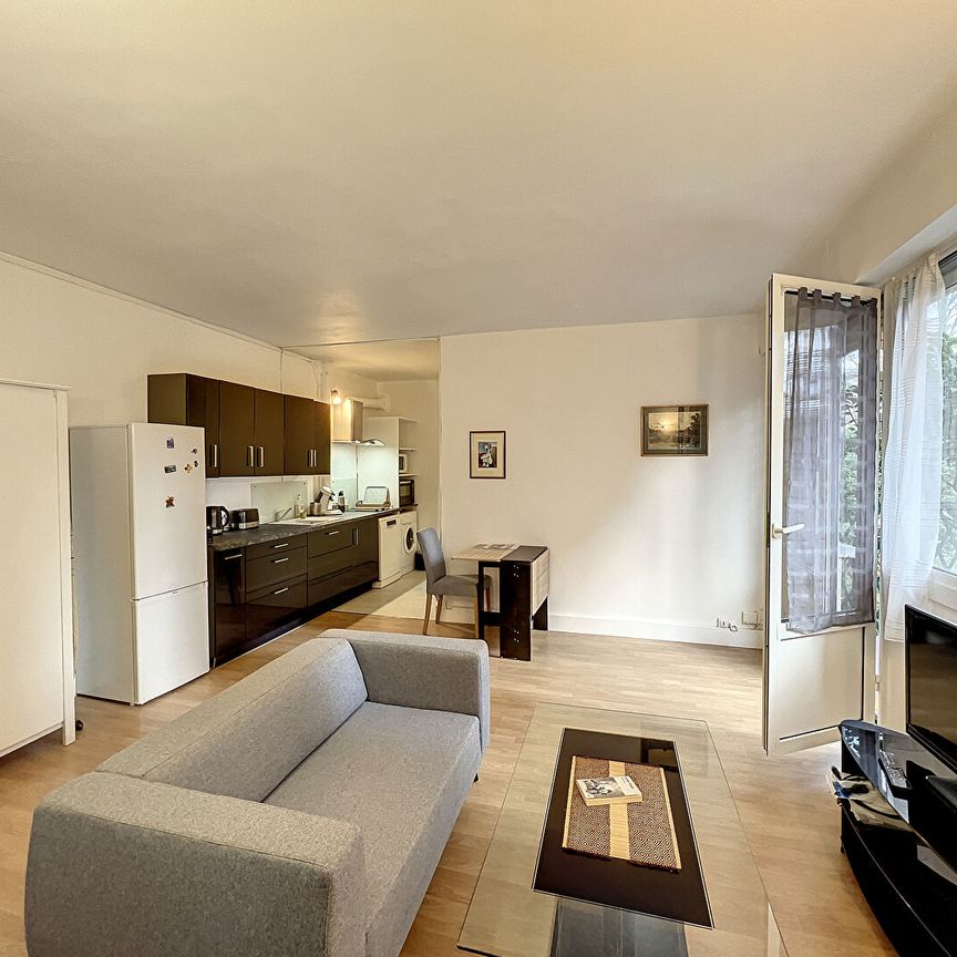 Appartement Asnieres Sur Seine 2 pièce(s) meublé 35.56 m2 avec jardin - Photo 1