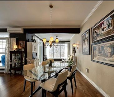 Condo 4½ luxe 1276 pi² – Plain-pied, plafonds 9’, terrasse, vue boi... - Photo 2