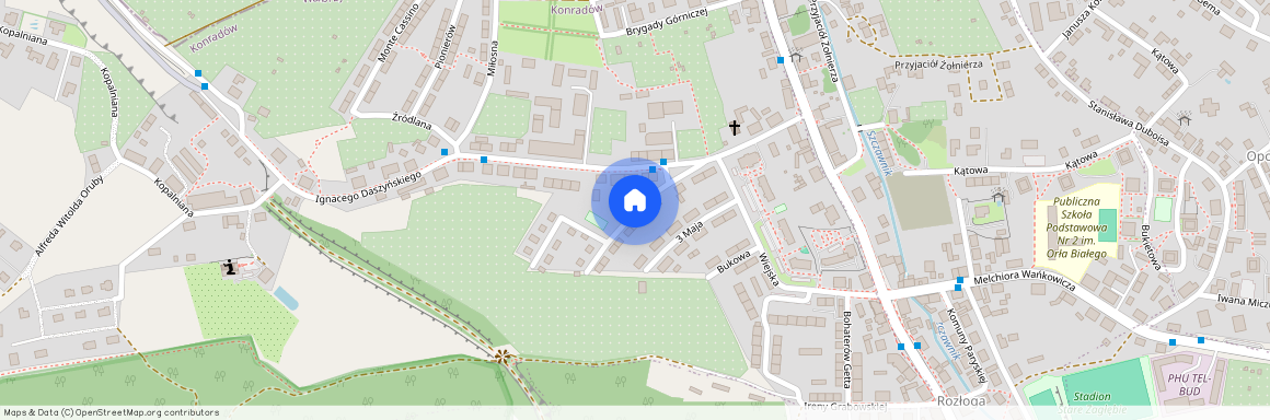 Biały Kamień, ul. Boczna, Wałbrzych