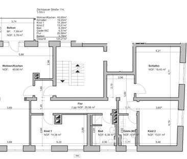 Erstbezug nach Sanierung - 4-Raum-Familienwohnung - Foto 6