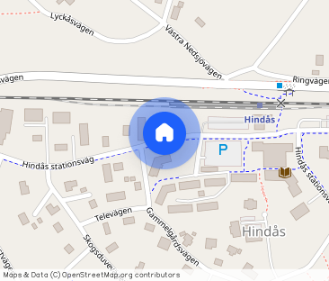 Hindås stationsväg - Foto 1