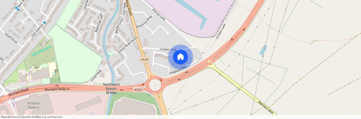 Foxglove Way, Rudheath, Northwich, Cheshire, CW9