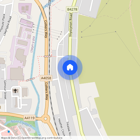 Ynyscynon Road, Trealaw, Tonypandy