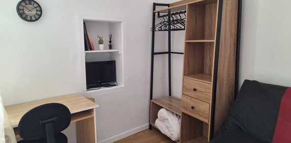 T1 meublée -20m²-Louis Blanc, - Photo 2