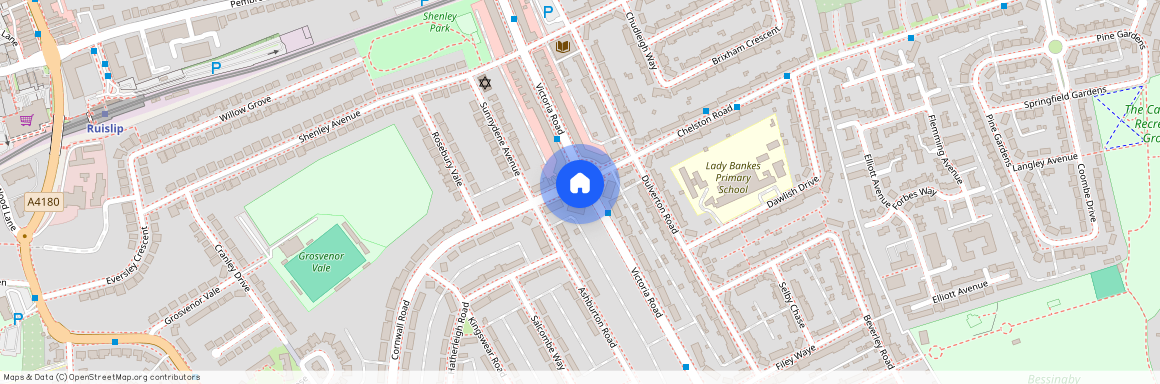 Victoria Road, Ruislip HA4, London