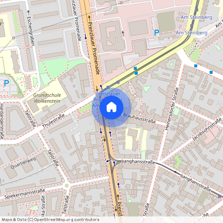 Brauhausstraße, 13086 Pankow - Weissensee