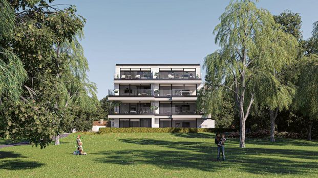 Nieuwbouw luxueus penthouse in Residentie Klarenhof, een Unicum in Eeklo! met 2 slpk, 2 terrassen, autostaanplaats en kelderberging voor 1.100 EUR/mnd - Foto 1