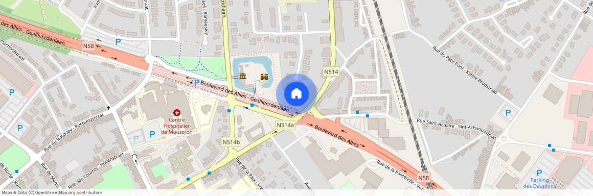 Chaussée d'Aalbeke, 1/13, 7700, Mouscron