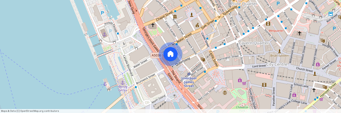The Strand, Liverpool, Merseyside, L2