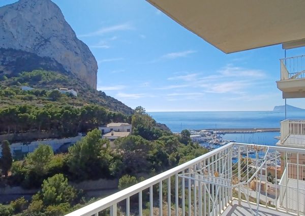 APARTMENT FOR RENT IN CALPE WITH AMAZING 360 DEGREE VIEWS