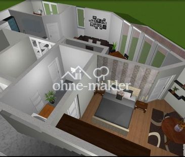 3-Zimmer, 105qm. große Terrasse am Feldrand, Kamin in Urberach - Photo 1