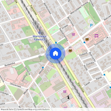 mazowieckie, Warszawa, Wawer, Falenica, Walcownicza