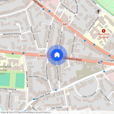 Haden Hill, Compton, Wolverhampton, WV3