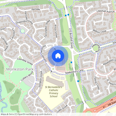 Maida Vale, Monkston Park., Milton Keynes