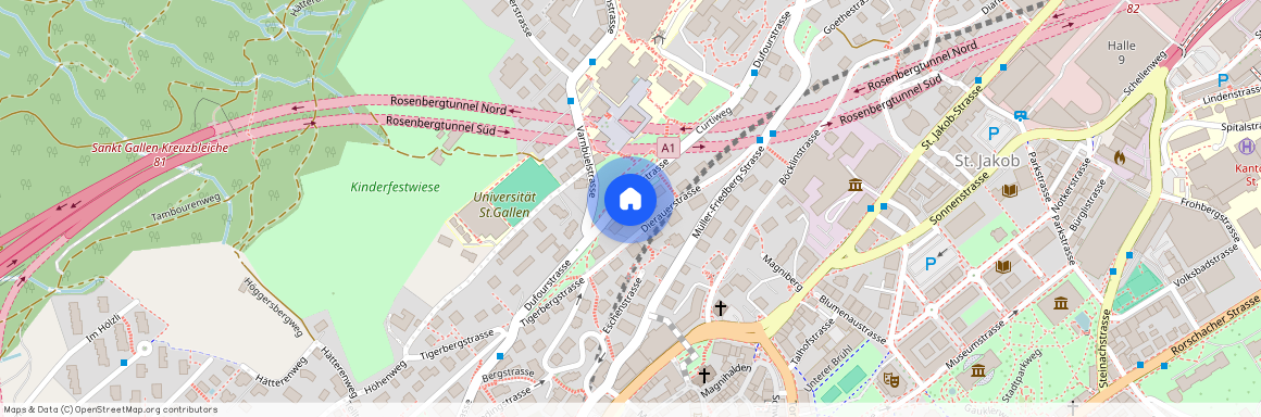 9000, St. Gallen, Dufourstrasse, 59