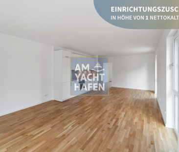 Am Yachthafen: 3-Zimmer-Wohnung mit EBK, Balkon, Stellplatz - Photo 6