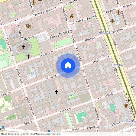 Warszawa Śródmieście Południowe, Hoża