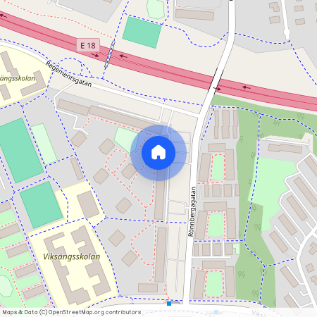 Viksäng, Rönnbergagatan 14