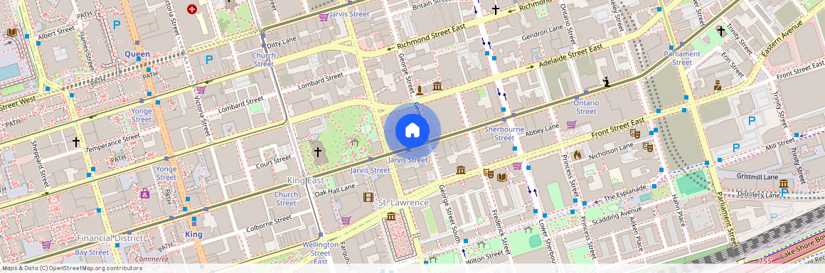 168 King Street E #1407, Toronto, Moss Park