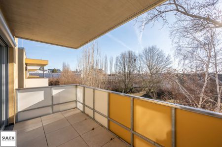VIDEOTOUR verfügbar! Helle 3 Zimmer Erstbezugswohnung mit Balkon & Grünblick nahe Bahnhof Eisenstadt - Foto 3