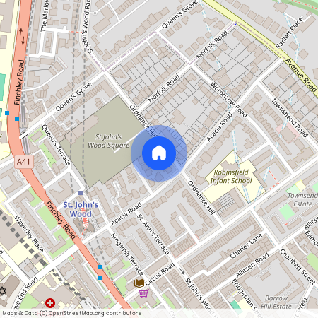 Ordnance Hill, St Johns Wood, London, NW8