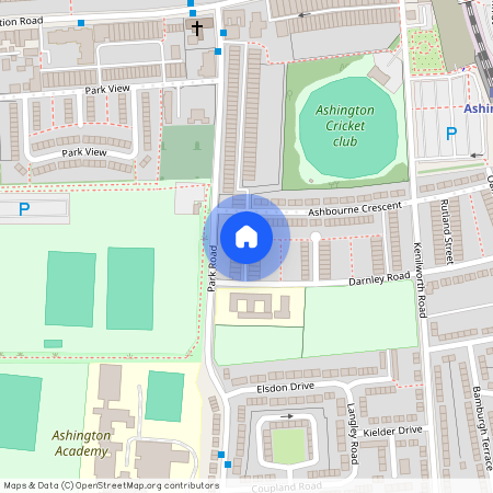 Arundel Square, Ashington, Northumberland, NE63