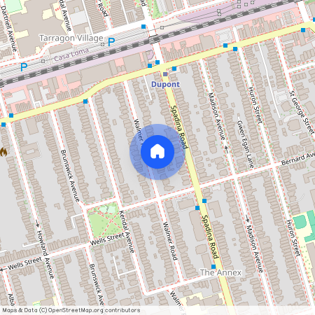 129 Walmer Road Unit# Lower, Toronto