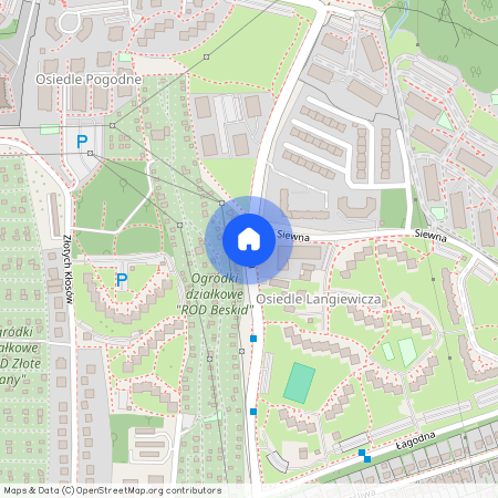 ul. Urodzajna, Złote Łany, Bielsko-Biała, śląskie