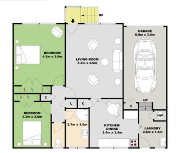 Lovely 2 bedroom unit comes with a garage - Photo 1