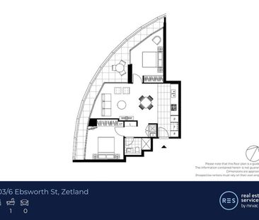 803/6 Ebsworth Street, Zetland, NSW 2017 - Photo 6