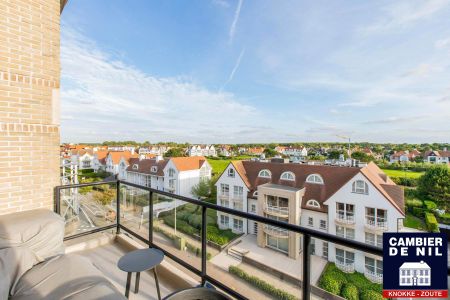 Superieur appartement met mooiste zicht van de Kustlaan over het Zoute en de Approach golf! - Foto 3