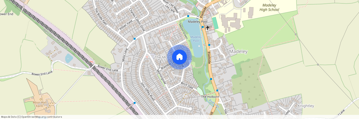 Cherry Hill, Madeley, Crewe, Staffordshire, CW3