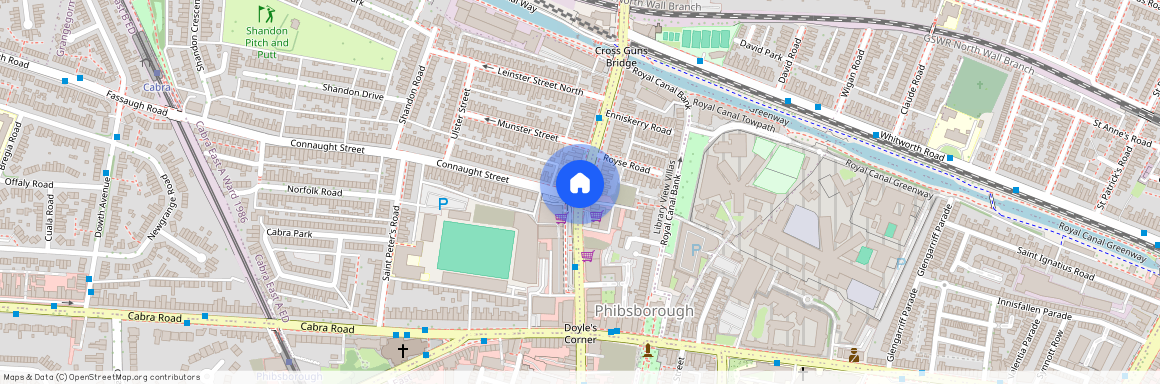 Phibsborough Road, Dublin, Ireland