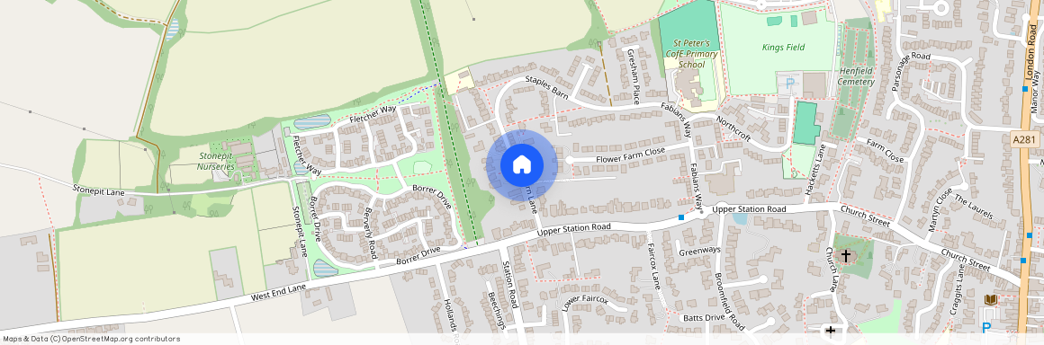 Staples Barn Lane, Henfield