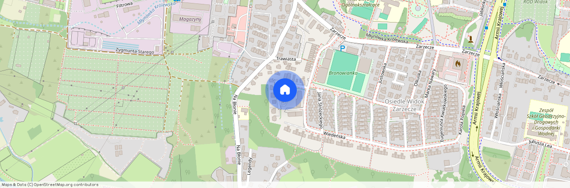 ul. ks. Ferdynanda Machaya, Bronowice, Bronowice, Kraków, małopolskie