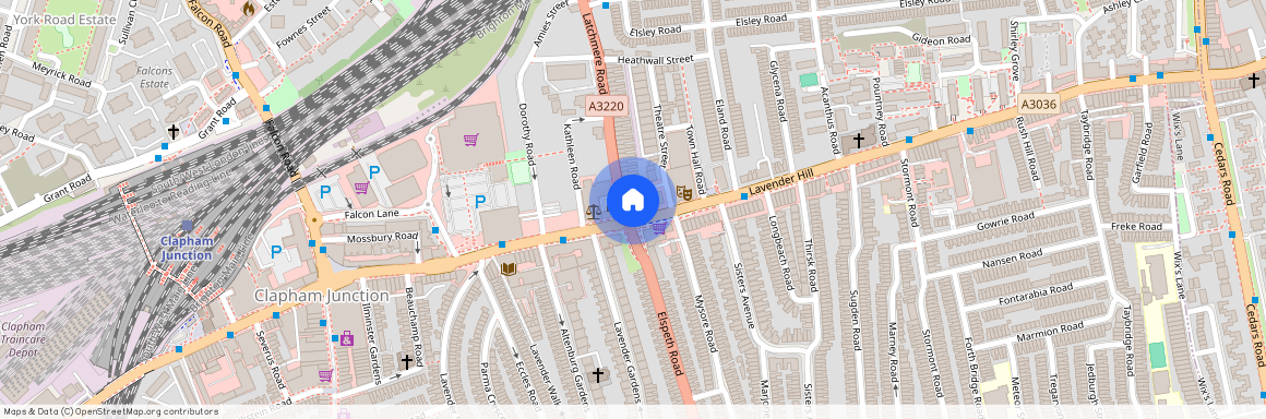 Lavender Hill, Lavender hill