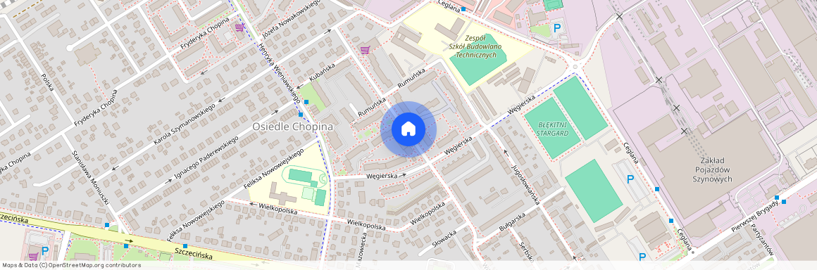 ul. Czeska, Stargard, stargardzki, zachodniopomorskie