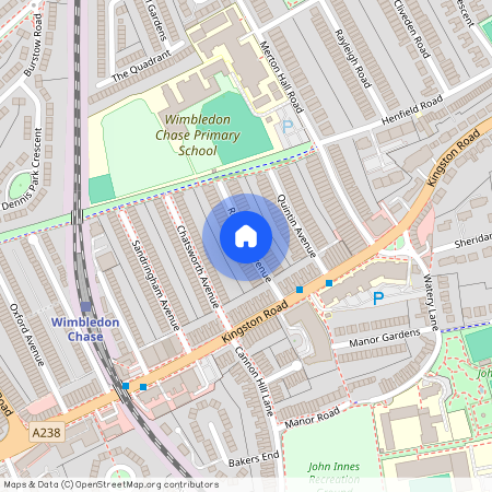 Richmond Avenue, Wimbledon, London, SW20