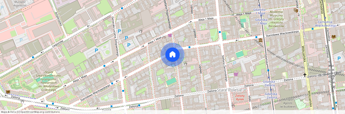 ul. kpt. Stefana Pogonowskiego, Stare Polesie, Polesie, Łódź, łódzkie