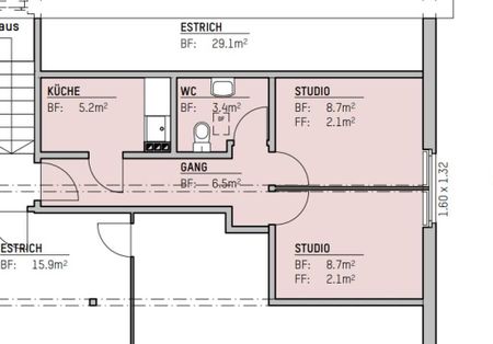 2.5-room penthouse apartment, modern, for rent in Ittigen - Foto 4