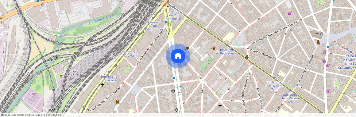 Avenue du Roi, 70, 1060, Saint-Gilles