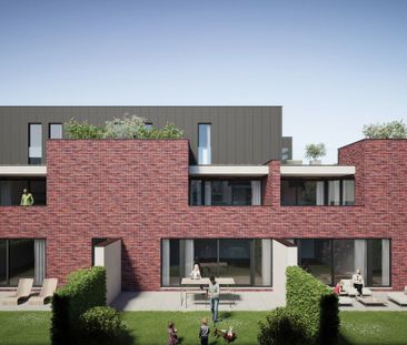 Gelijkvloers nieuwbouwappartement met 2 slaapkamers met terras en t... - Photo 3