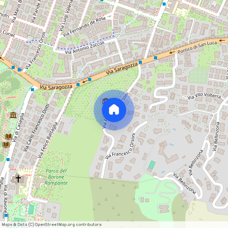 Via Francesco Orsoni, Bologna, Emilia-Romagna 40135