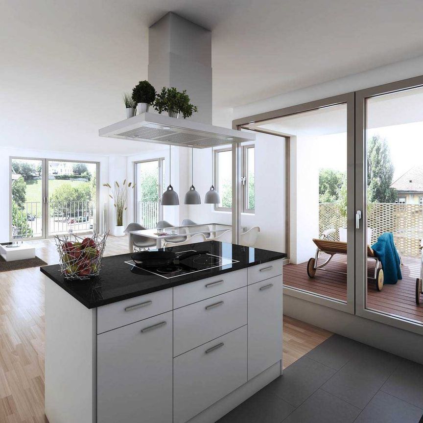 3.5 Zimmer, 97 m², 4. Stock - Photo 2