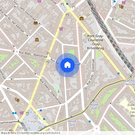 Rue Kerckx - Kerckxstraat 31, 1050 Ixelles - Elsene, Belgium