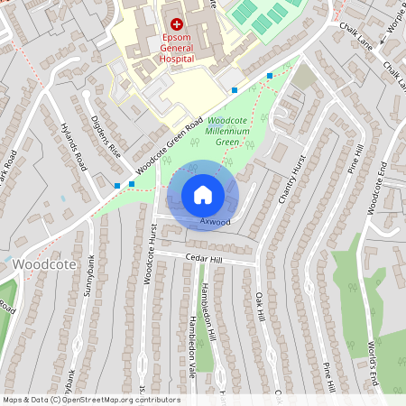 Axwood, Epsom