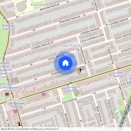 96 Simpson Avenue Unit# Lower, Toronto