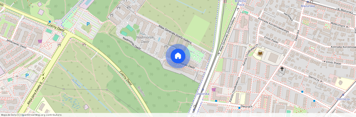 ul. Nadmorski Dwór, Brzeźno, Gdańsk, pomorskie