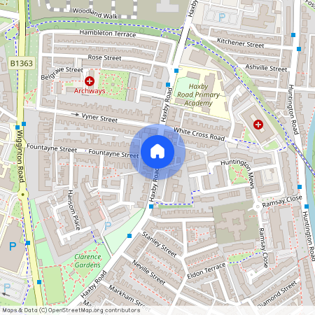 Fountayne Street, Haxby Road